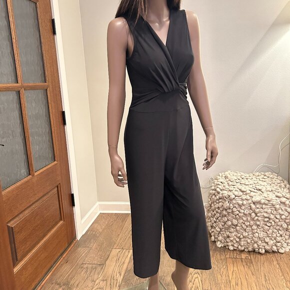 Nanette Nanette LePore Black Sleeveless Jumpsuit - Picture 1 of 6